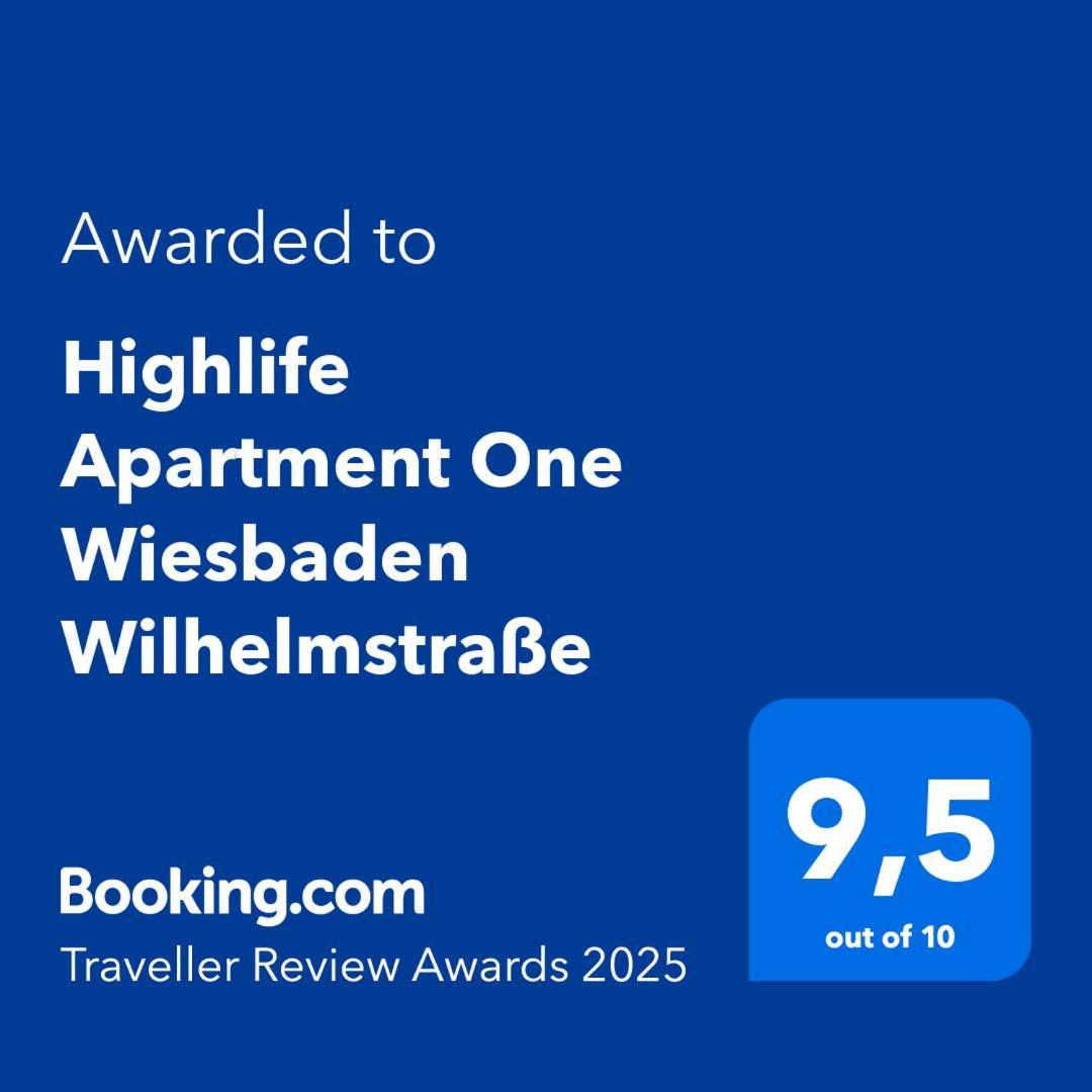 Highlife Apartment One Wiesbaden Wilhelmstrasse Экстерьер фото
